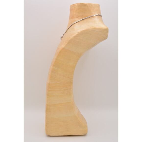 Christian Dior Vintage Collar Necklace Rhinestone Pearl Silver Signed 80s Bin7A - Picture 10 of 12